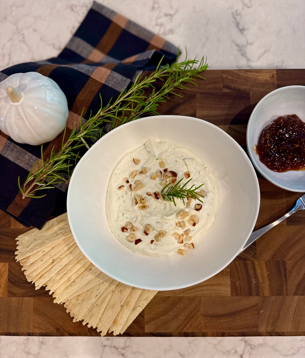 Whipped Goat Cheese & Fig Spread